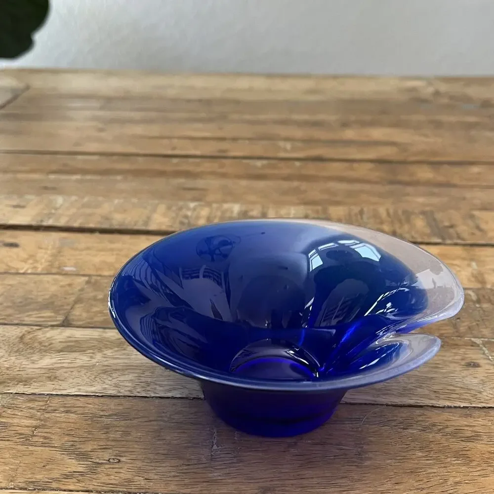 Vintage Mats Jonasson Sweden Lead Crystal 